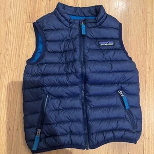 Patagonia Kids / Toddler Navy Blue 3T Quilted Vest
